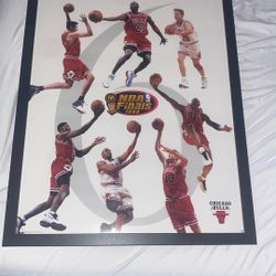 Chicago Bulls 1998 Finals Picture Frame