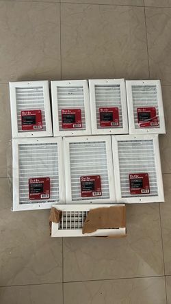 Ceiling and wall register (Air vents)