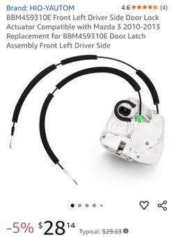 BBM459310E Front Left Driver Side Door Lock Actuator