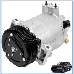 Maserati AC Compressor with A/C Clutch Compatible with 3.0L, 3.8L