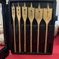 Spade Bit Set