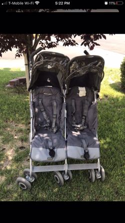 Maclaren double stroller