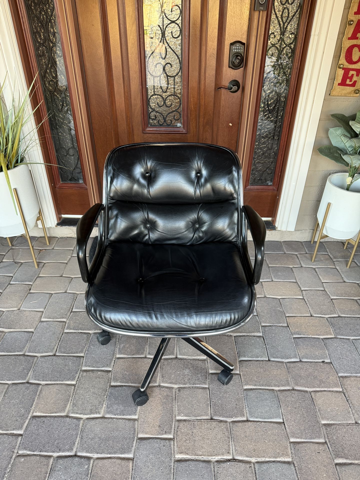 Vintage Knoll Pollack Mid Century Modern Office Chair $400