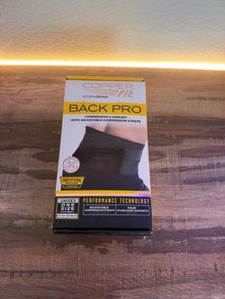 Copper Fit Workgear Back Pro Support Brace