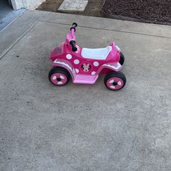 Minnie Mouse Motorcycle 