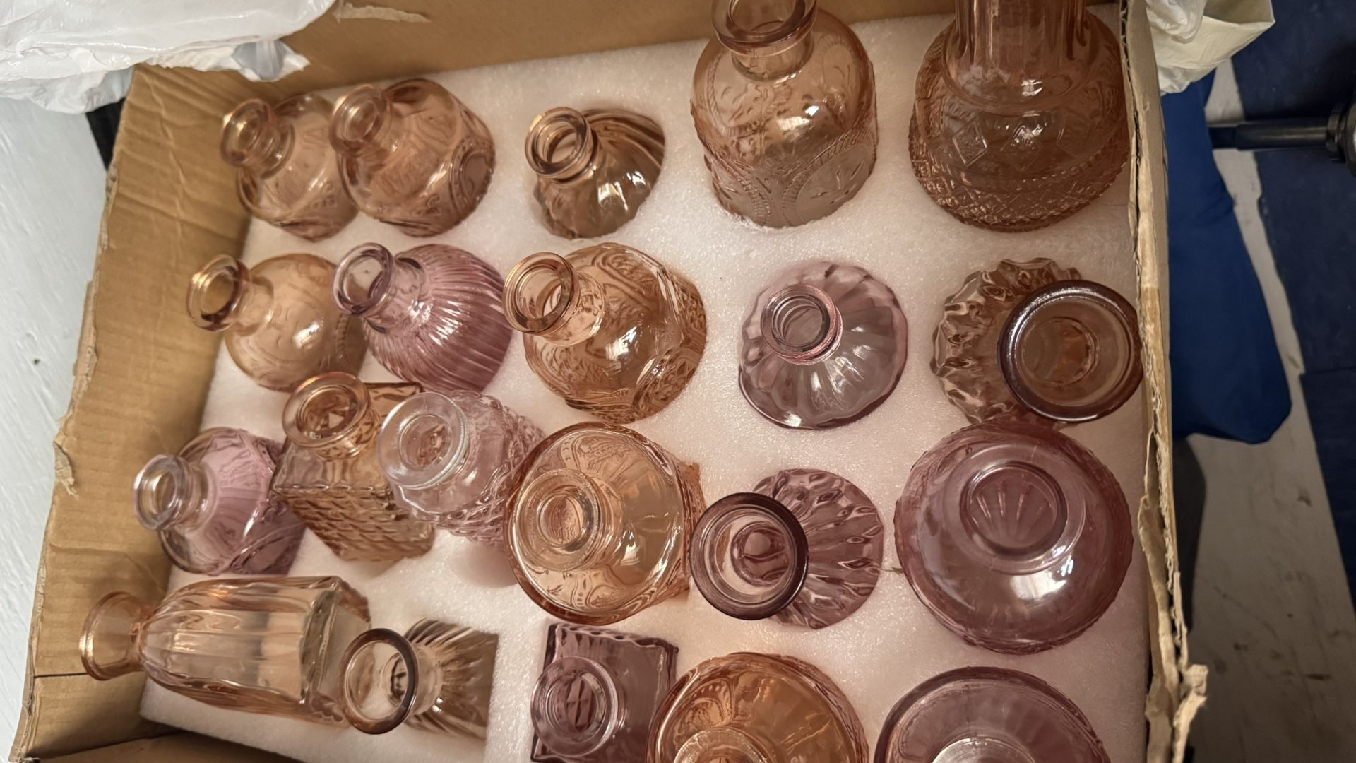 Pink And Brown Vases