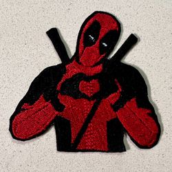 Deadpool Iron On Patch
