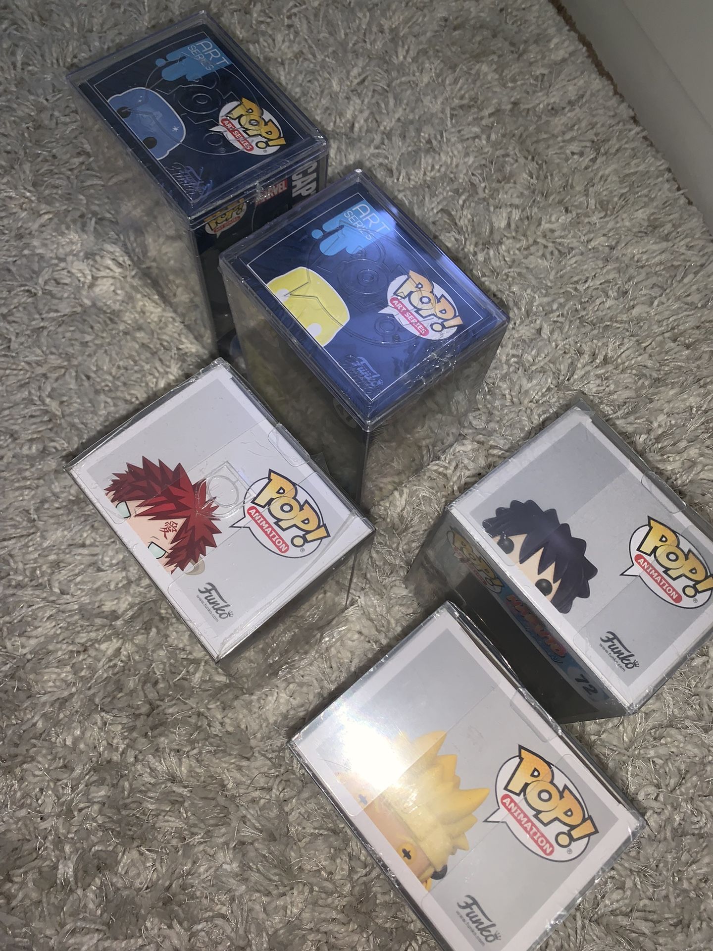 Funko pops / Naruto Six Paths - Sasuke - Gaara