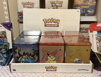 Pokemon TCG 2022 Stacking Tins Two Set /display Lost Origin Silver Tempest