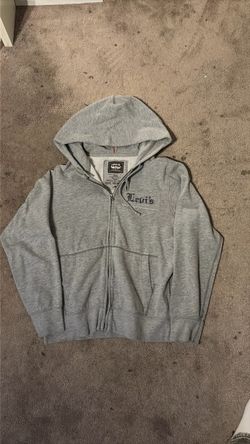 Levi's Gray Zip-Up Hoodie