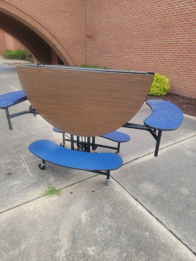 Foling Sico Round Cafeteria Tables Seat Peopleu Folding $499
