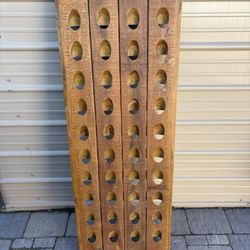 Pottery Barn Wine Bottle Wall Rack