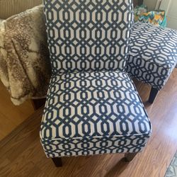 Blue Chairs for Living Room