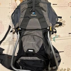 Deuter Kid Comfort II Toddler Child Carrier Hiking Backpack