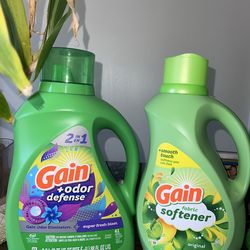 Gain detergent and gain softener both for $20 💖