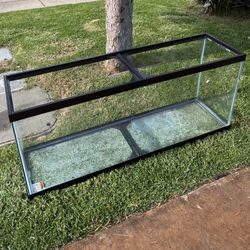 55gallon Black Open Glass Tank