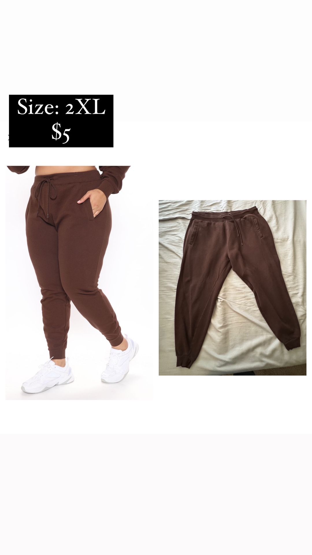 Brown Joggers