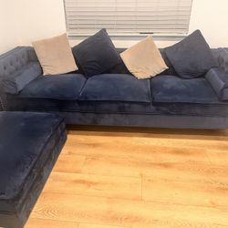Sofa, 2 Chair Set And Painting