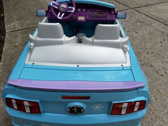 Power wheels frozen mustang cheap manual