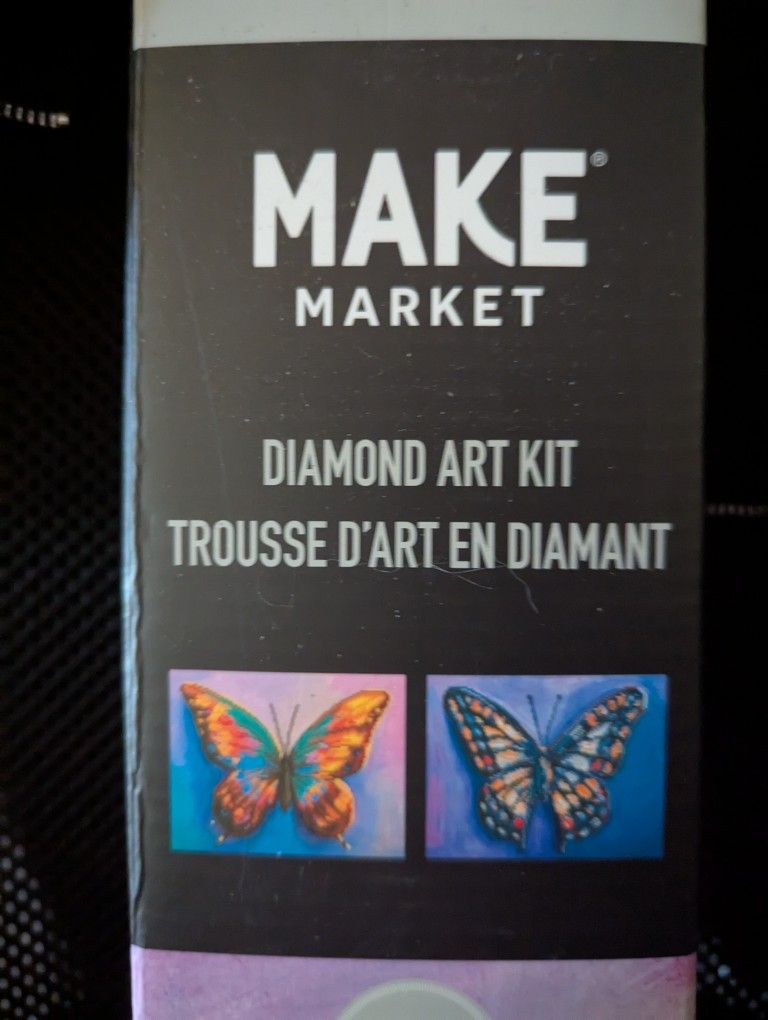 Butterfly Diamond Art