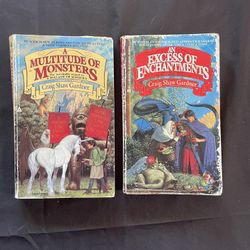  A Multitude of Monsters and An Excess of Enchantments Books 