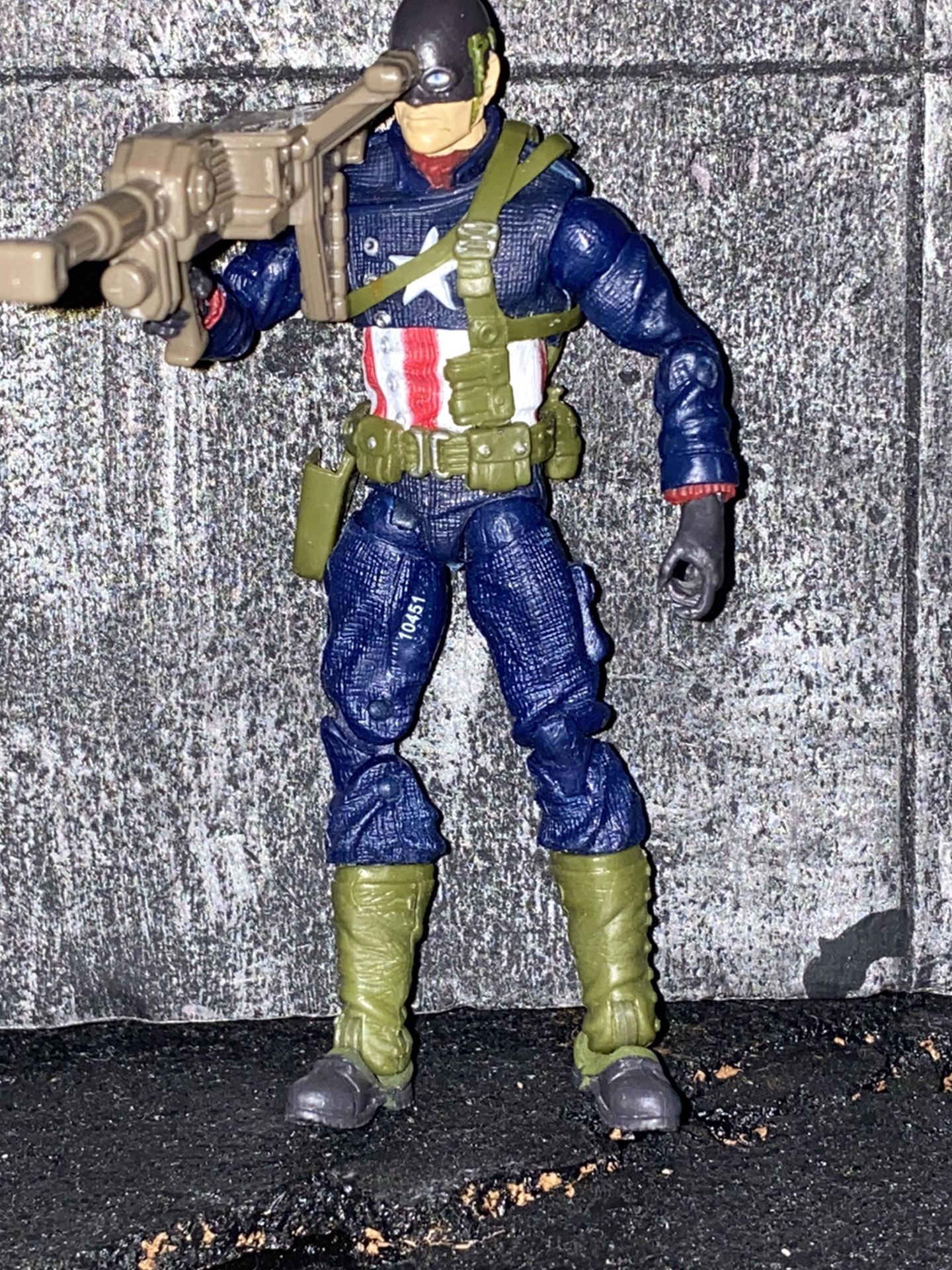 Marvel Universe WW2 Captain America with Canon