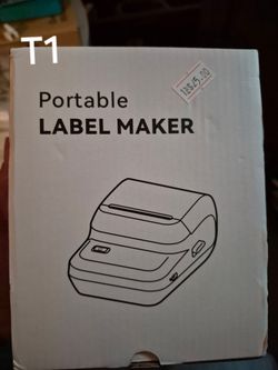 Portable label maker