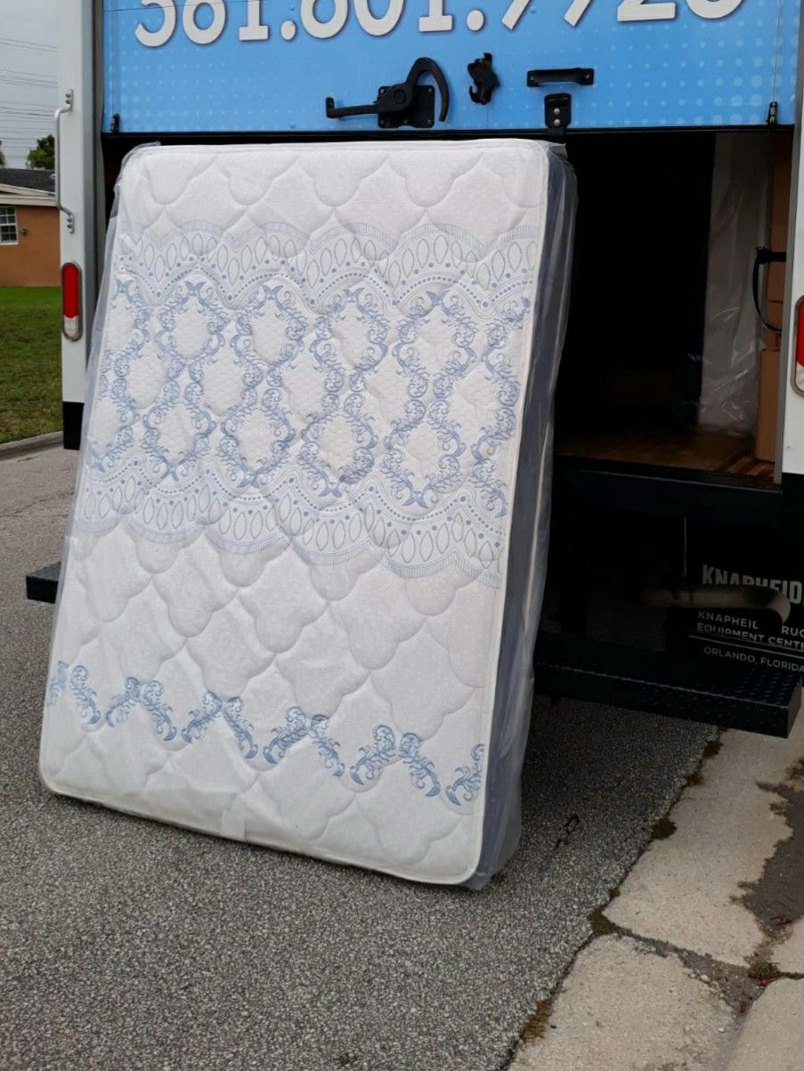 NEW QUEEN FIRM MATTRESS AND BOX SPRING_2PC 😉 100% QUALITY & CONFORM 👌