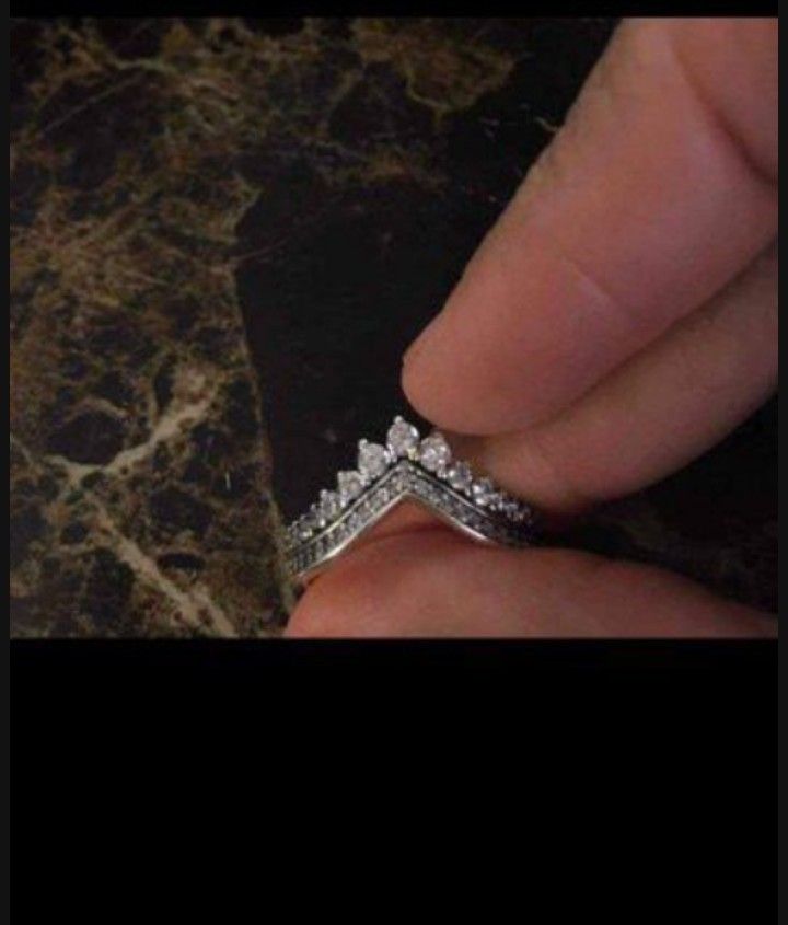 New Ring Princess 925 Silver $25