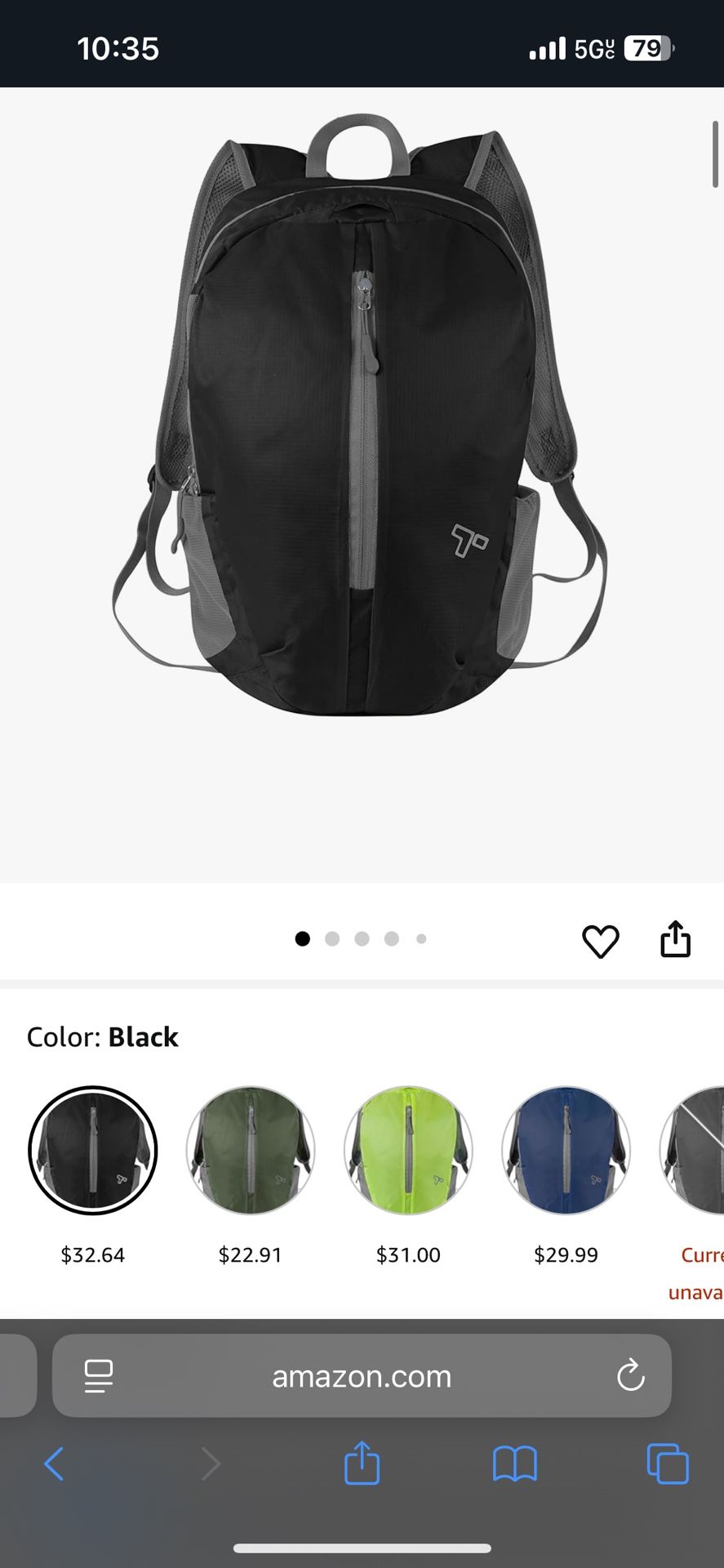 Travelon Packable Backpack