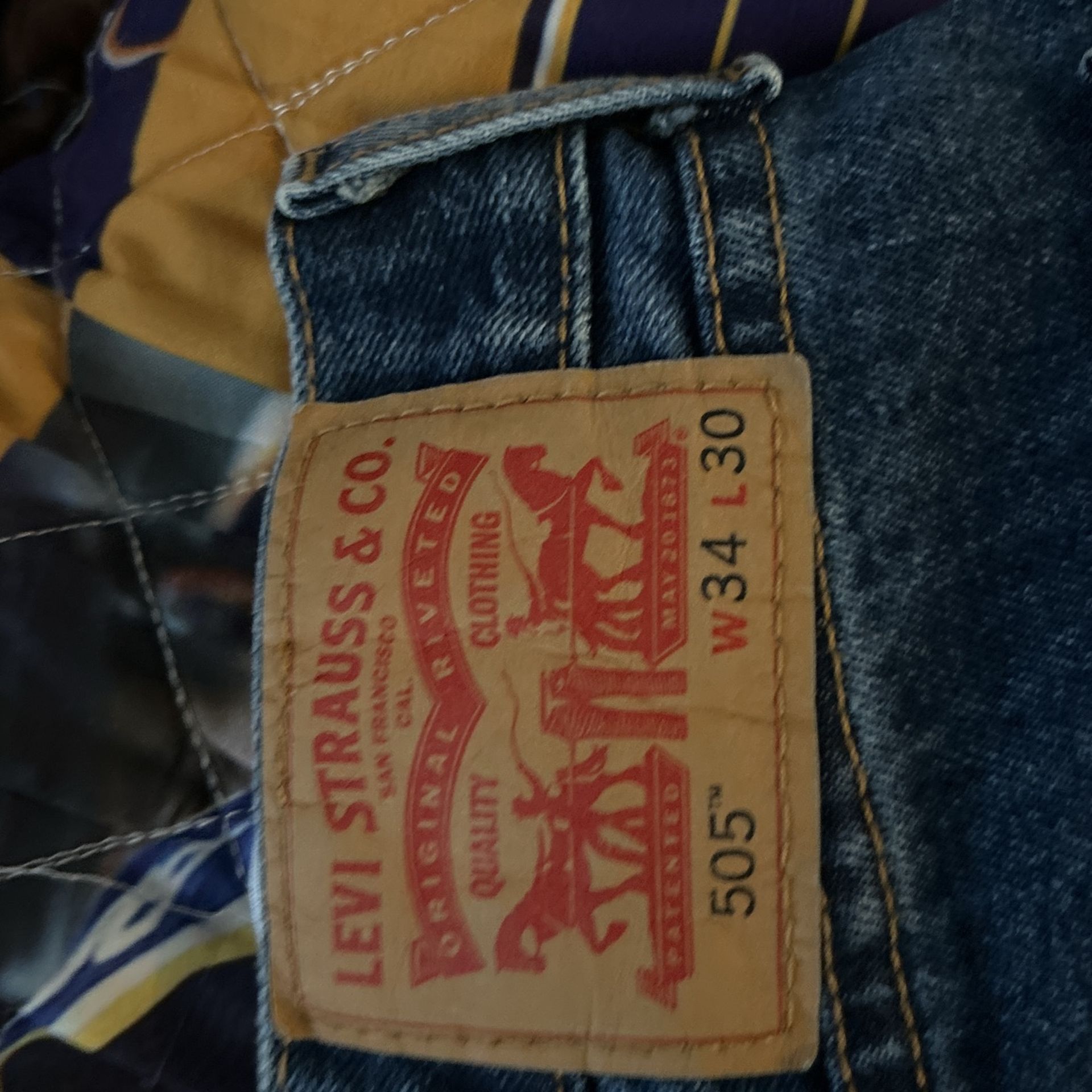 Brand New Levi’s 34-30 505