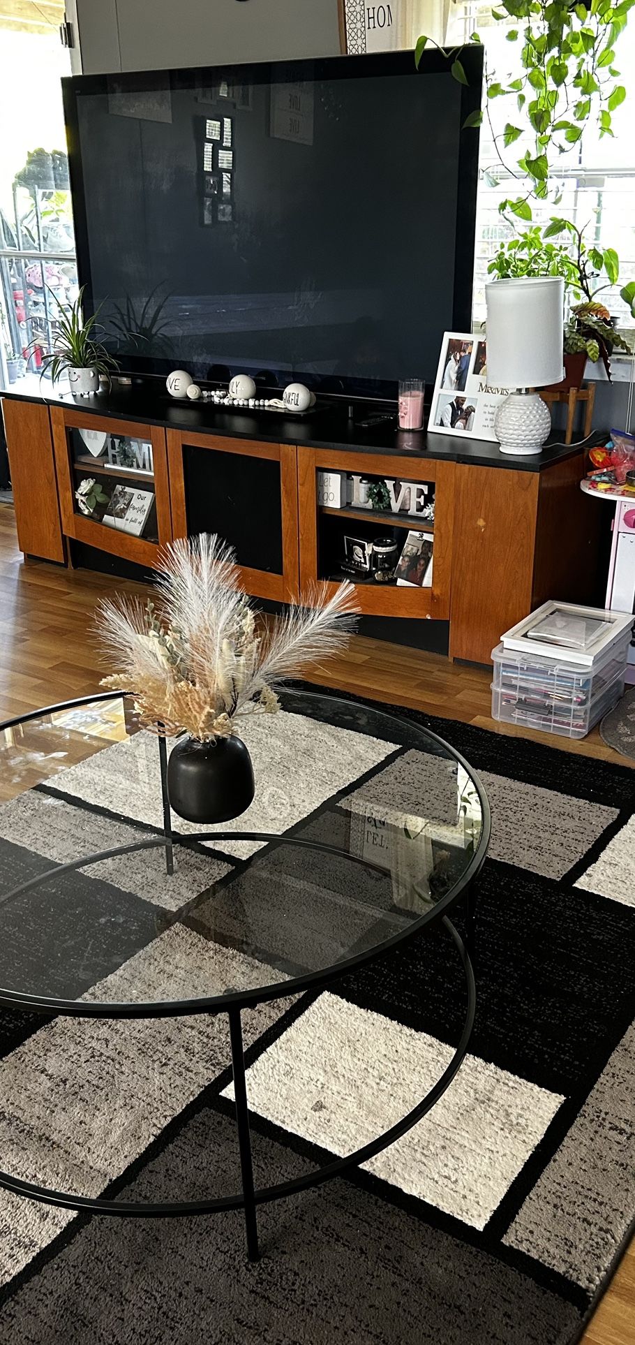 Tv Stand Real Wood Heavy