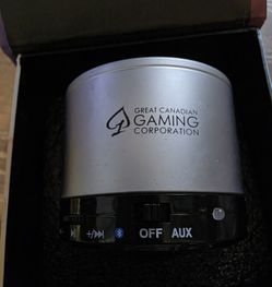 Great Canadian Gaming Corporation Bluetooth Wireless Speaker With Microphone