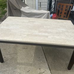 Dining Table Set With 6 Matching Chairs 