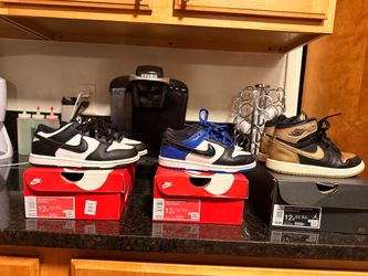 Nikes and Jordan’s - size 12c ( kids )