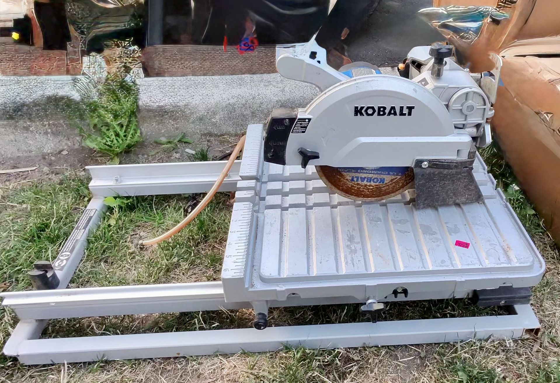 Kobalt Wet Tile Saw with Stand – Heavy Duty 💪🔧