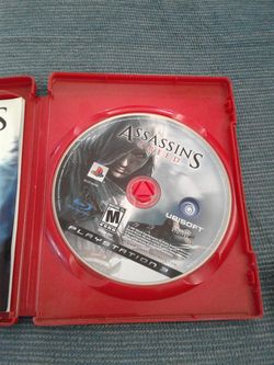Ps3 game assassins creed the 1st one