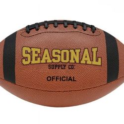 Seasonal Supply Co. Leather-Look Vinyl Youth Football Assorted Colors