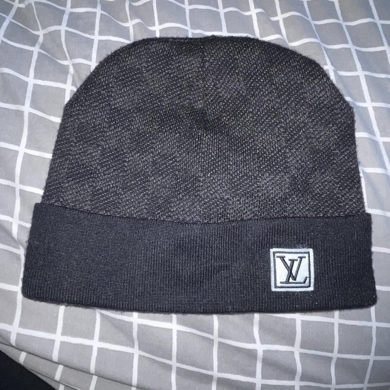Black Louis Vuitton Beanie