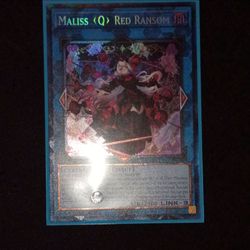 Maliss (Q) Red Ransom Yu-Gi-Oh! Card