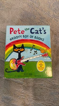 Pete the Cat's Groovy Box of Books Set