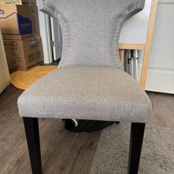 Gray Desk Chair 