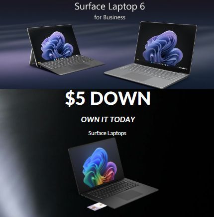 🚀 Microsoft Surface Laptop 6 (13.5”) – Ultra 7, 32GB RAM – Take It Home for $5!