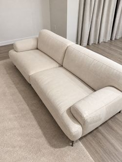 Article Abisko 91” White Sofa – Moving Sale