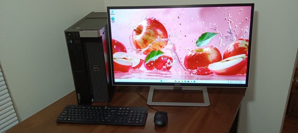 Dell Precision Full HD Quad Core Xeon Professional Server / Desktop Workstation Computer Setup