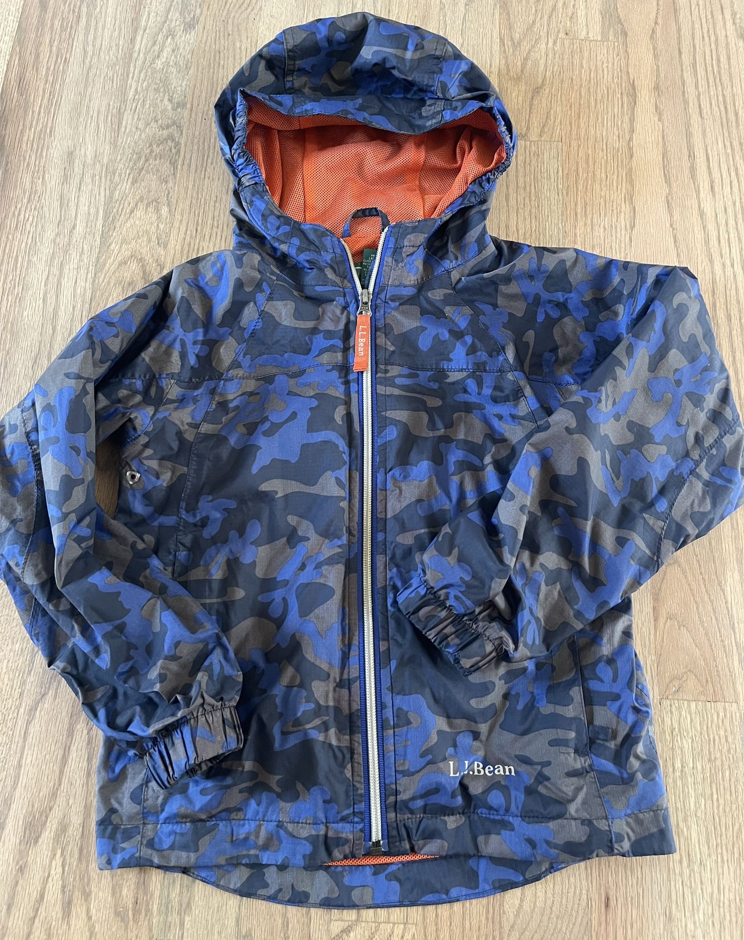 Boys LLBean Raincoat Size 6/7