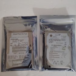 Laptop SATA internal Hard Drives $10-$20.00 each