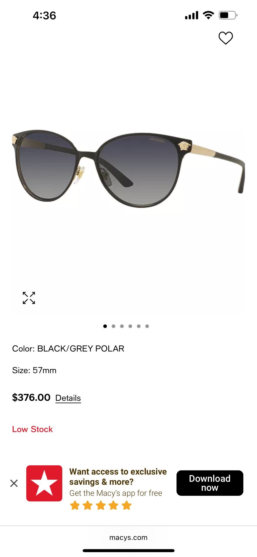 Versace Sunglasses