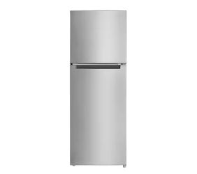 Vissani 10.1 cu. ft. Top Freezer Refrigerator in Stainless Steel Look Garage Ready - T