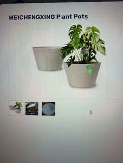 18” planter pots